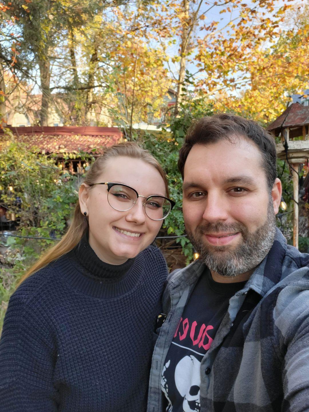 Erin and her partner Daniel