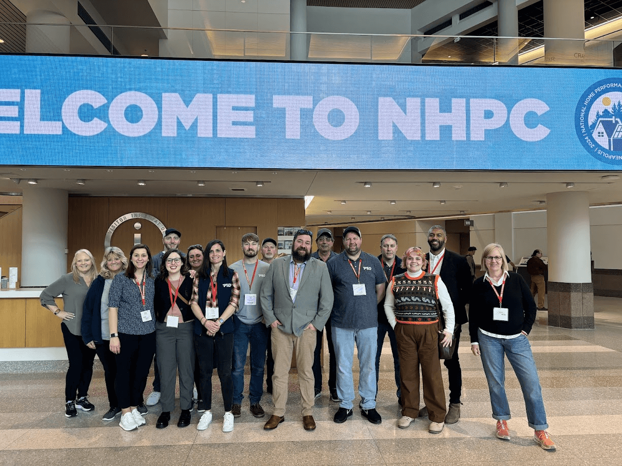 The PSD QA Team at 2024 National Home Performance Conference & Trade Show