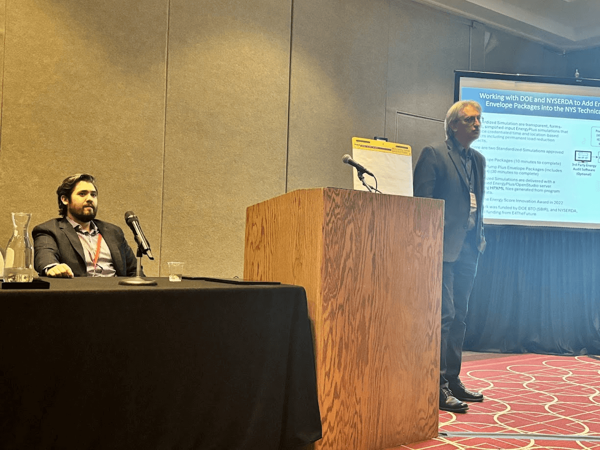 PSD's Greg and Brendan Thomas at 2024 National Home Performance Conference & Trade Show
