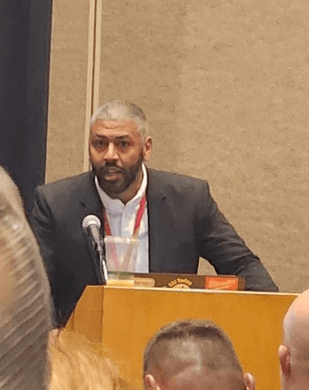 PSD's Andrew Rodriguez at speaking at 2024 National Home Performance Conference & Trade Show